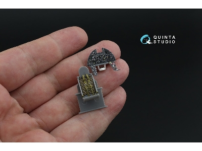 Hawker Typhoon Mk.Ib Late - 3d-printed & Coloured Interior (For Hasegawa / Eduard And Italeri Kits) - zdjęcie 8