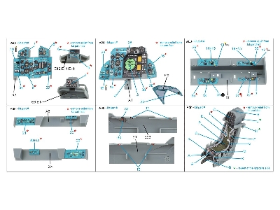 Mig-31 B - 3d-printed & Coloured Interior (For Hobby Boss Kits) - zdjęcie 13