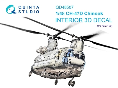Boeing Ch-47 D - 3d-printed & Coloured Interior (For Italeri Kits) - zdjęcie 2