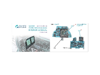 Mig-31 Bm - Luminous Displays For Qd48505/Qds-48505 Sets (For Hobby Boss Kits) - zdjęcie 5