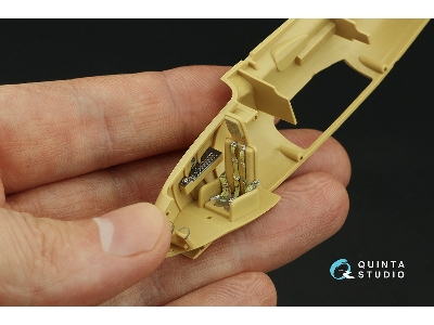 Weserflug P1003.1 - 3d-printed & Coloured Interior (For Amusing Hobby Kits) - zdjęcie 6