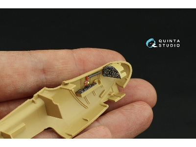 Weserflug P1003.1 - 3d-printed & Coloured Interior (For Amusing Hobby Kits) - zdjęcie 8