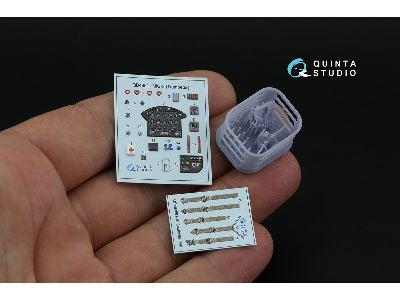 Mig-3 Interior - Interior 3d Decal With 3d-printed Resin Parts (For Trumepter Kits) - zdjęcie 3