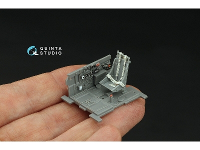Republic P-47 D-30 - 3d-printed & Coloured Interior (For Miniart Kits) - zdjęcie 8