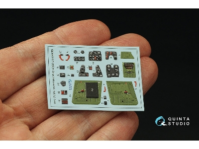 Bell P-39 Q/N Airacobra - 3d-printed & Coloured Interior (For Arma Hobby Kits) - zdjęcie 5