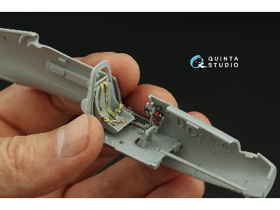 Bell P-39 Q/N Airacobra - 3d-printed & Coloured Interior (For Arma Hobby Kits) - zdjęcie 6