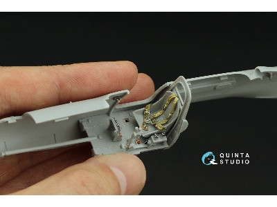 Bell P-39 Q/N Airacobra - 3d-printed & Coloured Interior (For Arma Hobby Kits) - zdjęcie 7