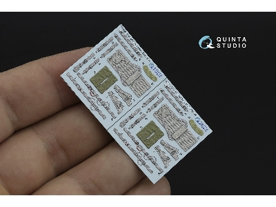 Mil Mi-24 P Hind-f - Interior 3d Decal With 3d-printed Resin Parts (For Trumepter Kits) - zdjęcie 4