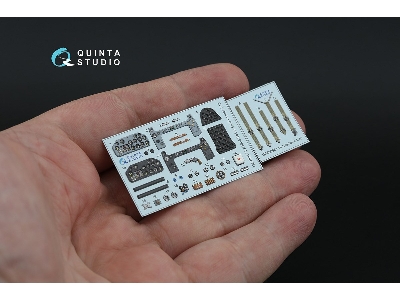 Lagg-3 Series 66 - 3d-printed & Coloured Interior (For Zvezda Kits) - zdjęcie 4