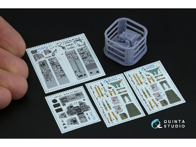 Panavia Tornado Ecr - Interior 3d Decal With 3d-printed Resin Parts (For Italeri Kits) - zdjęcie 3