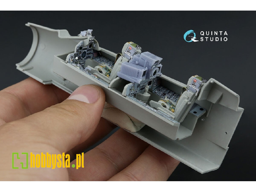 Panavia Tornado Gr.1 - Interior 3d Decal With 3d-printed Resin Parts (For Italeri Kits) - zdjęcie 1 Panavia Tornado Gr.1 - Interior 3d Decal With 3d-printed Resin Parts (For Italeri Kits) - zdjęcie 1