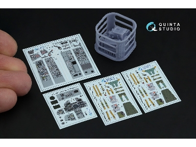Panavia Tornado Gr.1 - Interior 3d Decal With 3d-printed Resin Parts (For Italeri Kits) - zdjęcie 3