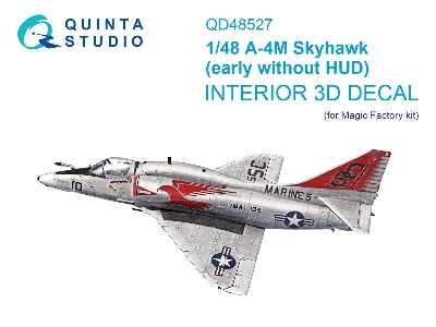 Douglas A-4 M Skyhawk Early - 3d-printed & Coloured Interior (For Magic Factory Kits) - zdjęcie 2