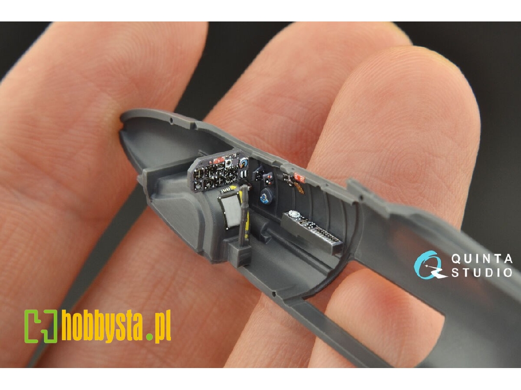 Heinkel He-162 - 3d-printed & Coloured Interior (For Special Hobby Kits) - zdjęcie 1 Heinkel He-162 - 3d-printed & Coloured Interior (For Special Hobby Kits) - zdjęcie 1