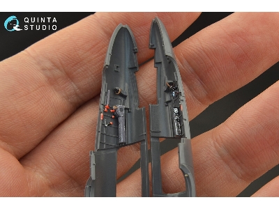 Heinkel He-162 - 3d-printed & Coloured Interior (For Special Hobby Kits) - zdjęcie 6