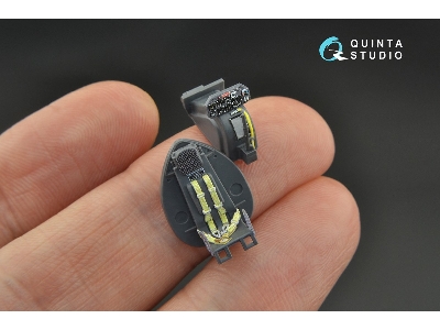 Heinkel He-162 - 3d-printed & Coloured Interior (For Special Hobby Kits) - zdjęcie 7