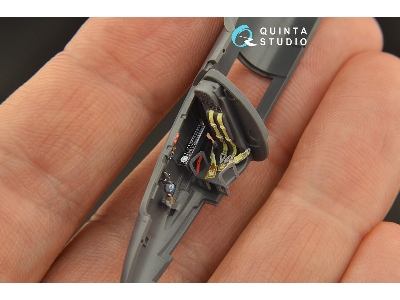 Heinkel He-162 - 3d-printed & Coloured Interior (For Special Hobby Kits) - zdjęcie 8