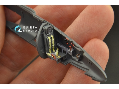 Heinkel He-162 - 3d-printed & Coloured Interior (For Special Hobby Kits) - zdjęcie 9