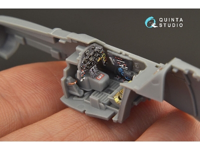 Messerschmitt Bf-109 G-6 - 3d-printed & Coloured Interior (For Tamiya Kits) - zdjęcie 1