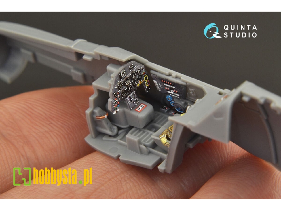 Messerschmitt Bf-109 G-6 - 3d-printed & Coloured Interior (For Tamiya Kits) - zdjęcie 1 Messerschmitt Bf-109 G-6 - 3d-printed & Coloured Interior (For Tamiya Kits) - zdjęcie 1