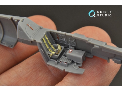 Messerschmitt Bf-109 G-6 - 3d-printed & Coloured Interior (For Tamiya Kits) - zdjęcie 7
