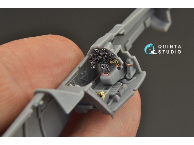 Messerschmitt Bf-109 G-6 - 3d-printed & Coloured Interior (For Tamiya Kits) - zdjęcie 8