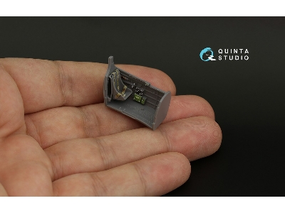 Curtiss H-75 M/N/O Hawk - 3d-printed & Coloured Interior (For Clear Prop Kits) - zdjęcie 9