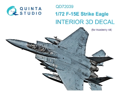 Mcdonnell Douglas F-15 E Strike Eagle - 3d-printed & Coloured Interior (For Academy Kits) - zdjęcie 2