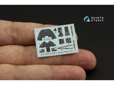 Douglas Xa2d-1 Skyshark - 3d-printed & Coloured Interior (For Clear Prop Kits) - zdjęcie 3
