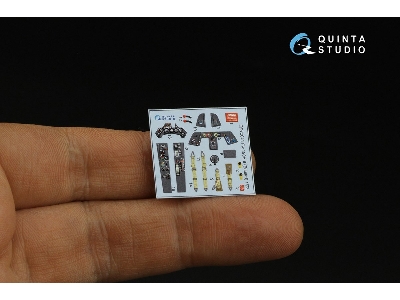 Focke Wulf Fw-190 A-8 - 3d-printed & Coloured Interior (For Eduard Kits) - zdjęcie 3
