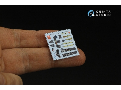 Focke Wulf Fw-190 A-8 - 3d-printed & Coloured Interior (For Eduard Kits) - zdjęcie 4