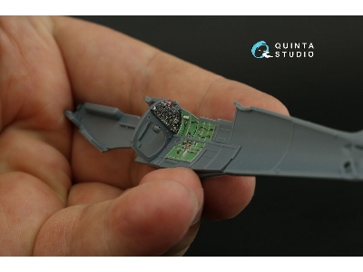 Supermarine Spitfire Mk.Ix - 3d-printed & Coloured Interior (For Eduard Kits) - zdjęcie 1