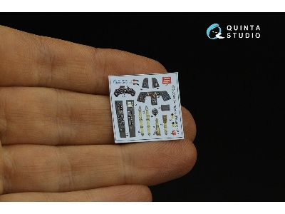 Focke Wulf Fw-190 A-5 - 3d-printed & Coloured Interior (For Eduard Kits) - zdjęcie 4