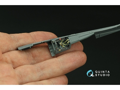 Focke Wulf Fw-190 A-5 - 3d-printed & Coloured Interior (For Eduard Kits) - zdjęcie 6
