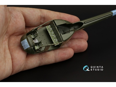 Bell Uh-1 B Huey - 3d-printed & Coloured Interior (For Italeri, Tamiya And Zvezda Kits) - zdjęcie 10