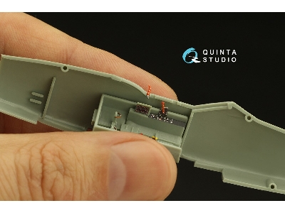 Messerschmitt Me-262 A - 3d-printed & Coloured Interior (For Academy Kits) - zdjęcie 9