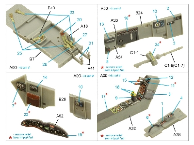 Focke Wulf Fw-189 A - 3d-printed & Coloured Interior (For Icm Kits) - zdjęcie 10