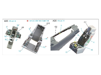 General Dynamics F-16 Cj - 3d-printed & Coloured Interior (For Tamiya Kits) - zdjęcie 11