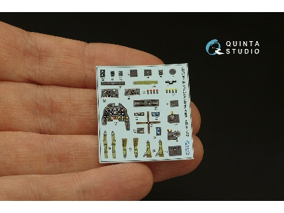 Junekrs Ju 87 D/G - 3d-printed & Coloured Interior (For Academy And Special Hobby Kits) - zdjęcie 4