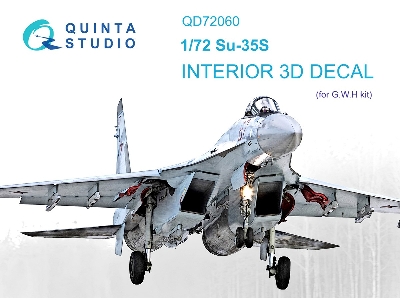 Sukhoi Su-35 S - 3d-printed & Coloured Interior (For Gwh Kits) - zdjęcie 2