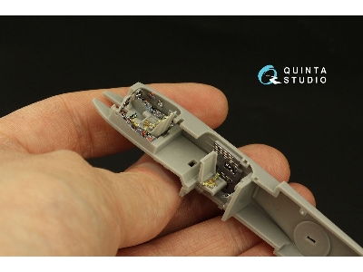 Messerschmitt Me-410 - 3d-printed & Coloured Interior (For Fine Molds Kits) - zdjęcie 1