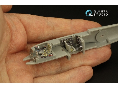 Messerschmitt Me-410 - 3d-printed & Coloured Interior (For Fine Molds Kits) - zdjęcie 7