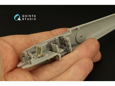 Messerschmitt Me-410 - 3d-printed & Coloured Interior (For Fine Molds Kits) - zdjęcie 8