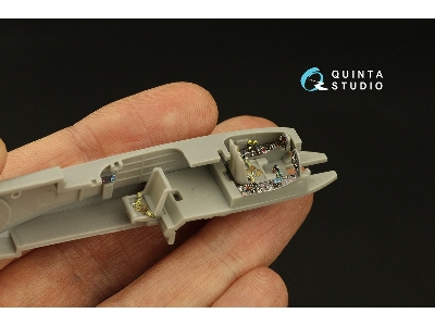 Messerschmitt Me-410 - 3d-printed & Coloured Interior (For Fine Molds Kits) - zdjęcie 9
