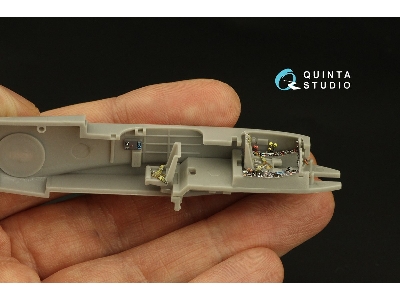 Messerschmitt Me-410 - 3d-printed & Coloured Interior (For Fine Molds Kits) - zdjęcie 10