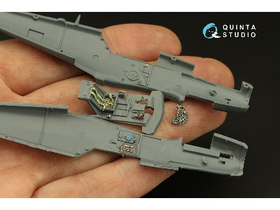 Avia S-199 - 3d-printed & Coloured Interior (For Eduard Kits) - zdjęcie 7