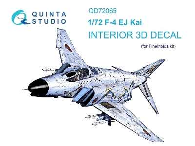 Mcdonnell Douglas F-4 Ej Kai - 3d-printed & Coloured Interior (For Finemolds Kits) - zdjęcie 2