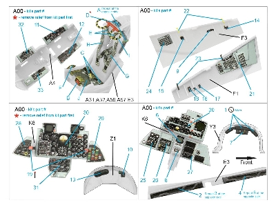 Mcdonnell Douglas F-4 Ej Kai - 3d-printed & Coloured Interior (For Finemolds Kits) - zdjęcie 12