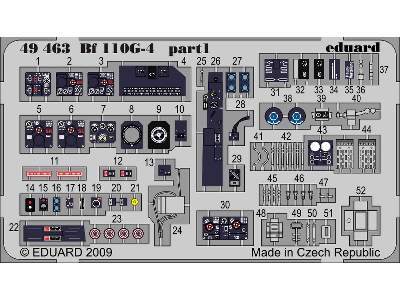  Bf 110G-4 1/48 - Eduard - blaszki - zdjęcie 2