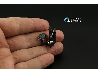 Lockheed F-117 A Nighthawk - 3d-printed & Coloured Interior (For Hasegawa Kits) - zdjęcie 8